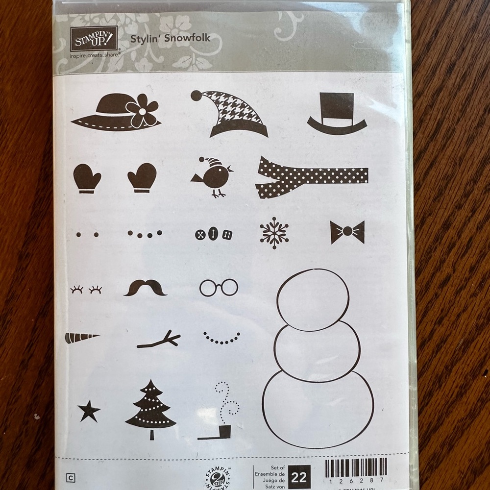 Stampin' Up! Stylin' Snowfolk Stamp Set